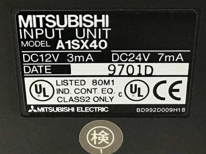 Used MITSUBISHI Input Unit A1SX40 #125191