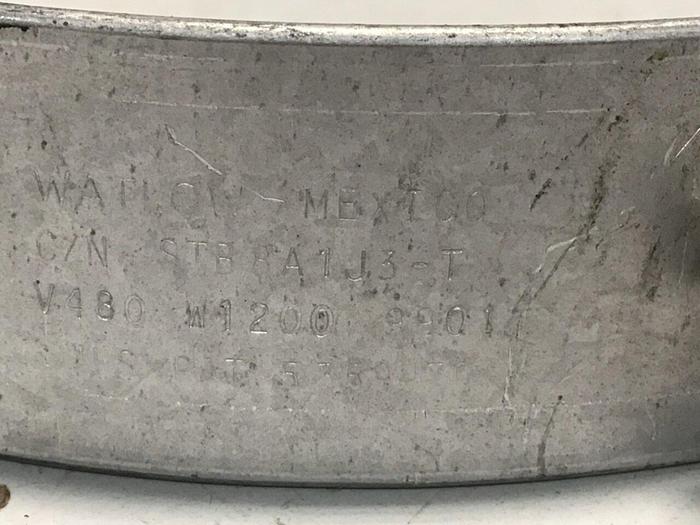 Used WATLOW 1200 Watt Heater Band STB8A1J3-T #126385