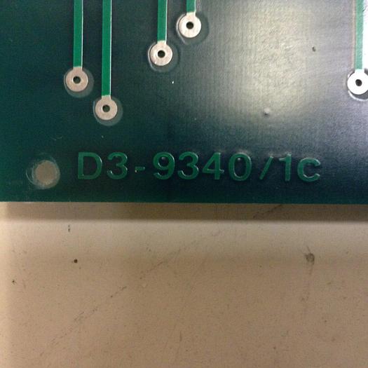 Used VETTER Circuit Board D3-9340/1C #87692