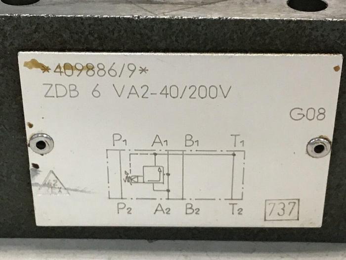Used REXROTH Valve ZDB6VA240200V #116214