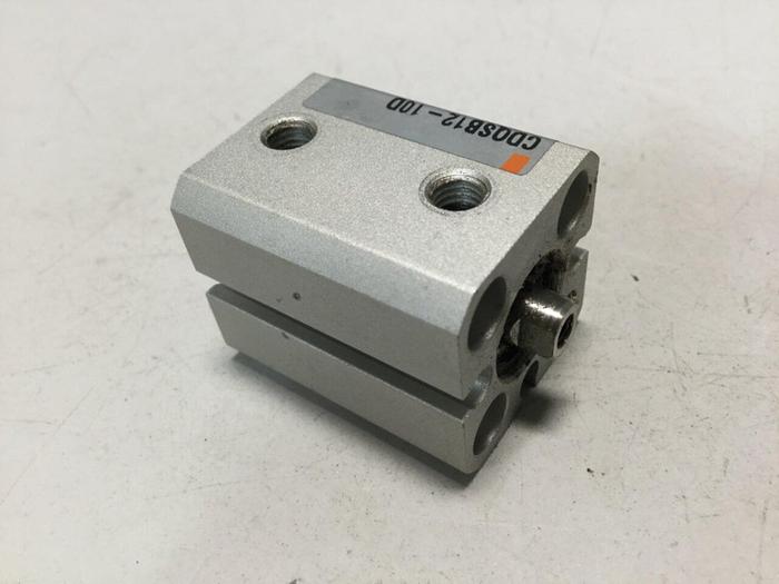 Used SMC Compact Cylinder CDQSB12-10D-M9BVL #108094