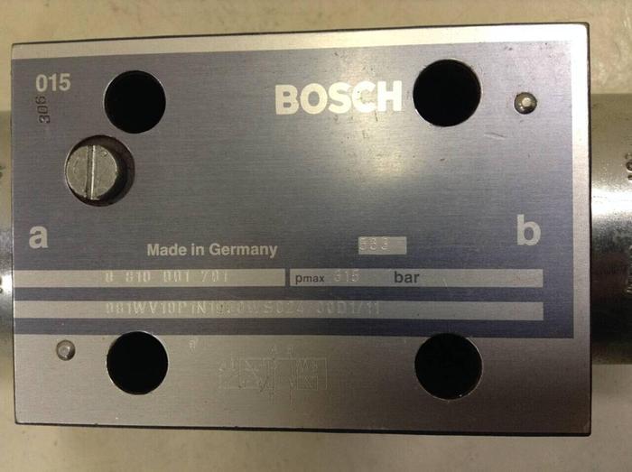Used BOSCH Valve 0 810 001 701 #80842