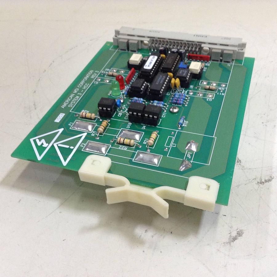 Used AMERICAN MSI Control Board C3201.010.045 Used 