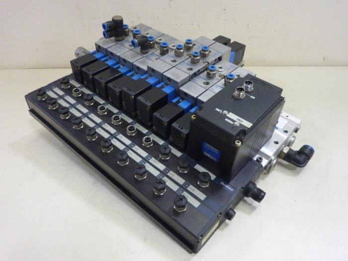 Used FESTO Control Block / Valve Terminal IFB8-02 #61265
