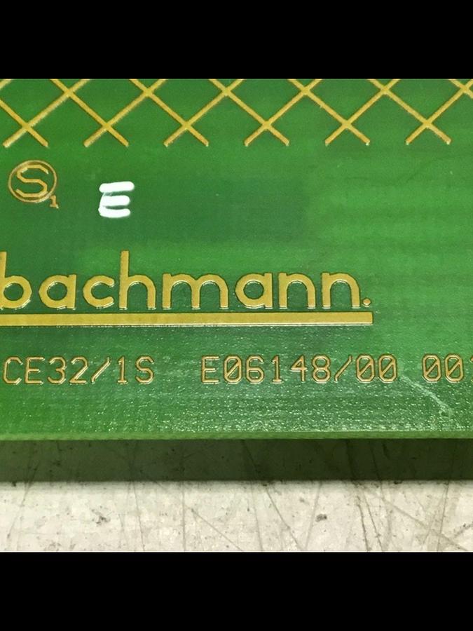 Used BACHMANN ELECTRONIC Circuit Board CE32/1S USED