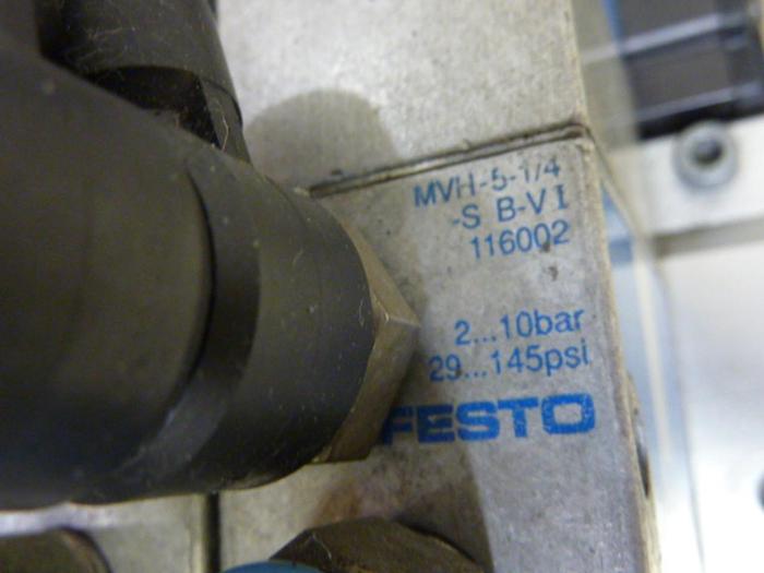 Used FESTO Control Block / Valve Terminal IFB8-02 #52858