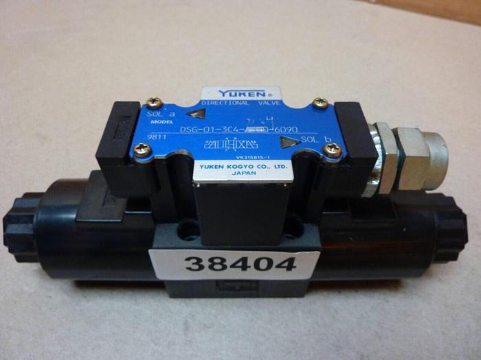 Used YUKEN Directional Valve DSG-01-3C4-D24-6090 #38404