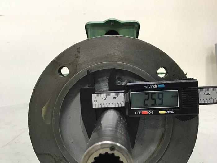 Used HITACHI 3 Phase Induction Motor VTFO-K 4P USED