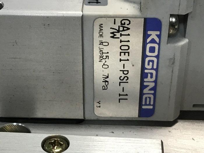 Used KOGANEI Manifold with Valve PBM8P-9W #120993