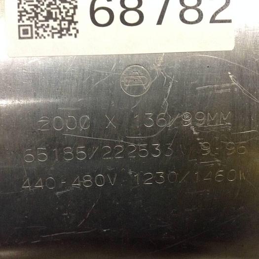 Used AD 1230/1460 Watt Heater Band 65185/222533 #68782