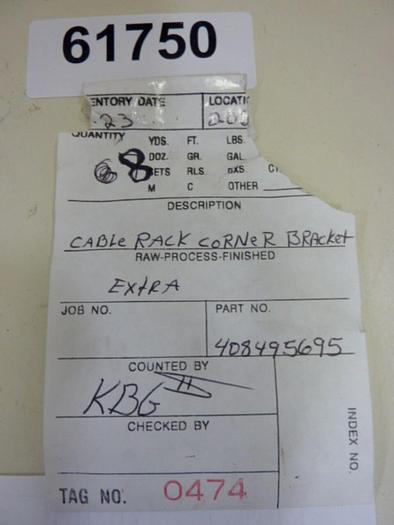 GENERIC Cable Rack Corner Bracket 408495695 #61750