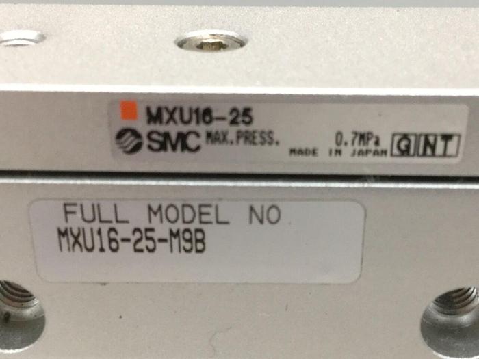 Used SMC Slide Cylinder MXU16-25 #104521