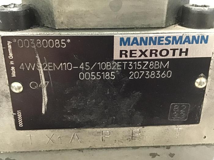 Used REXROTH Z4WE6E6821/AG24N9K4 Valve Used #140331