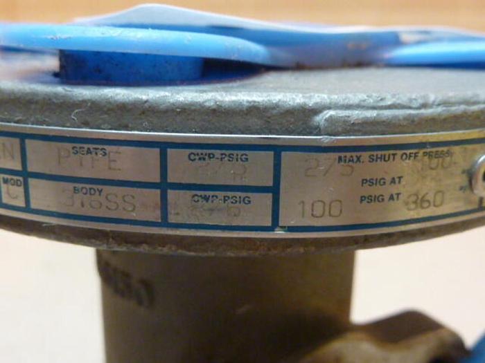 Used NELES JAMESBURY Ball Valve 1 5150313600TT USED #37695