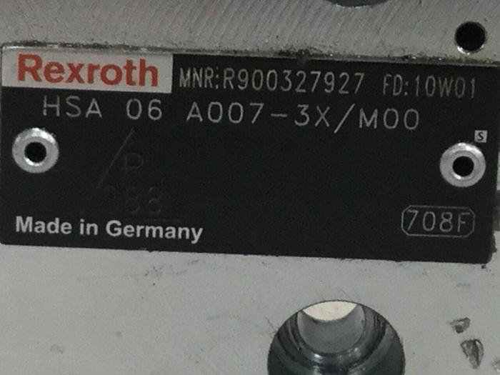 Used REXROTH Valve HSA06A0073XM00 #103022