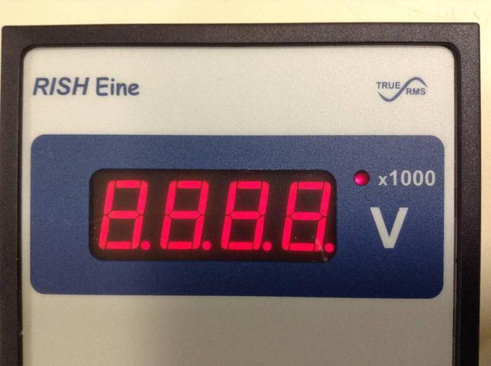 Used RISHABH Digital Panel Meter RISH EINE V #86277