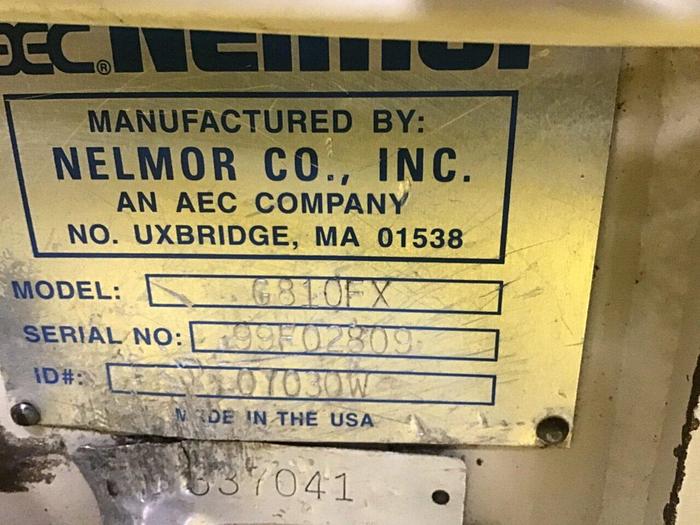 Used NELMOR 5 HP Grinder / Granulator, G810FX, Used