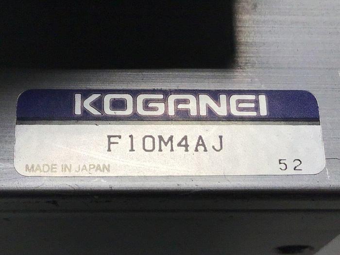 Used KOGANEI Manifold w/ Valves F10M4AJ #120899
