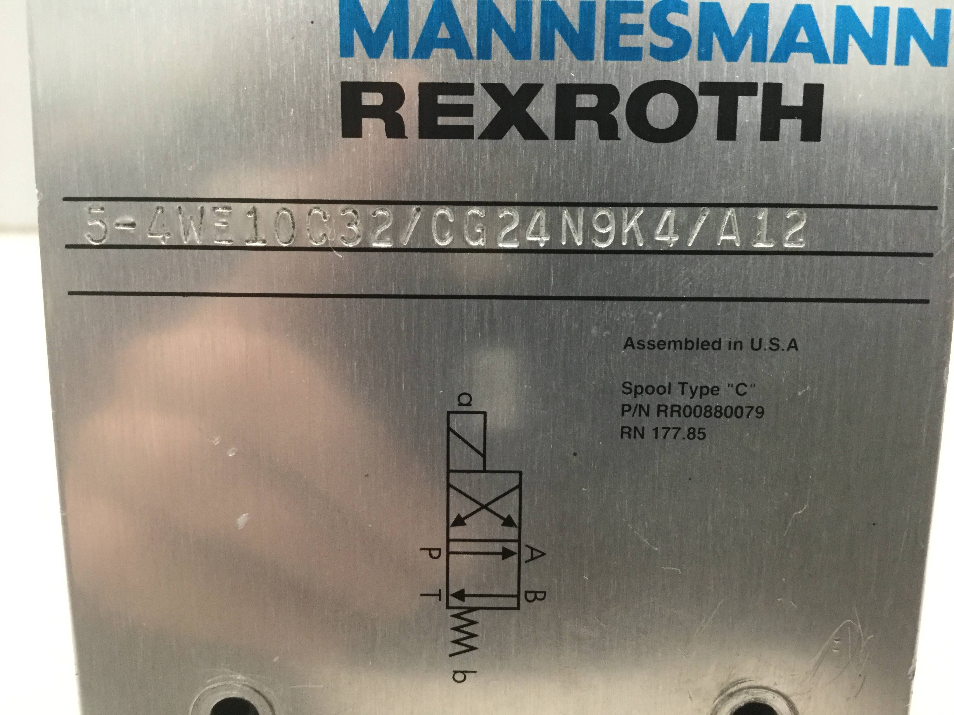 Used REXROTH Valve 54WE10C32/CG24N9K4A12 Used