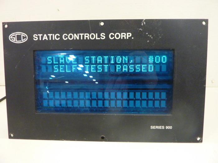 Used STATIC CONTROL SYSTEMS Display Unit 900-S-4-X-120-P-120 #49571