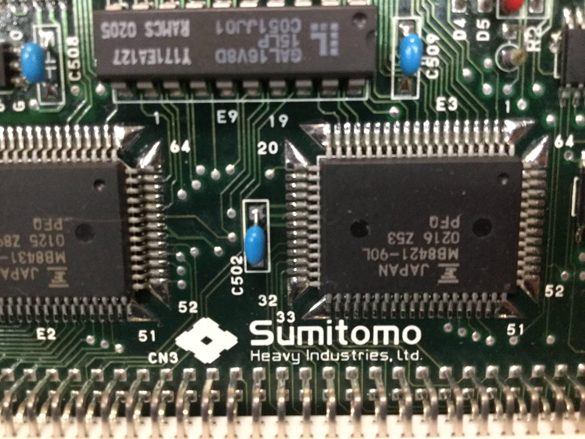 Used SUMITOMO Circuit Board CS6112090 SA765232BC Used