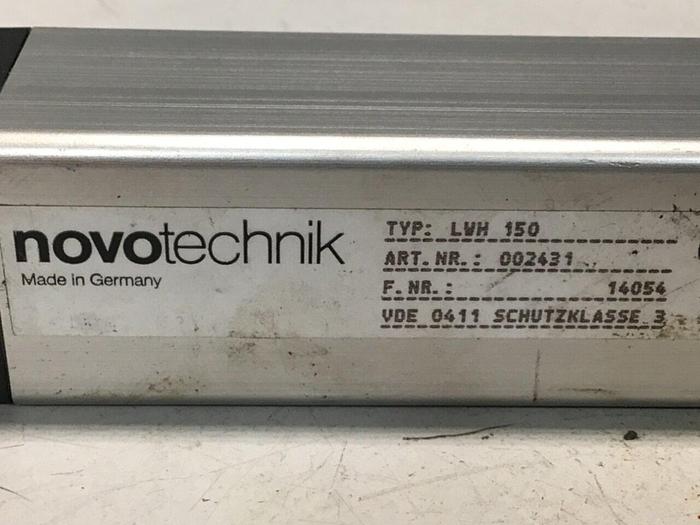 Used NOVOTECHNIK Linear Transducer LWH150 Used
