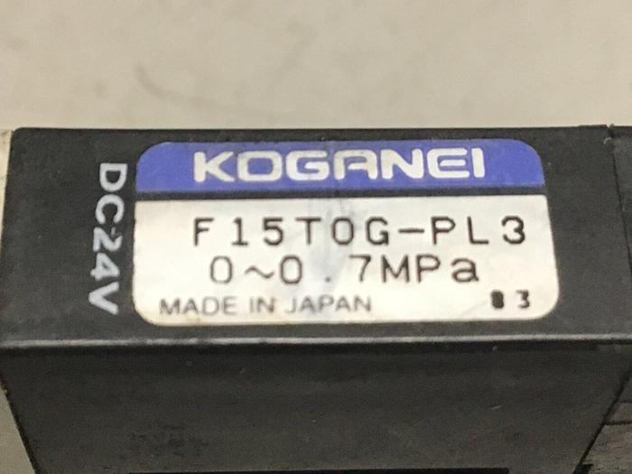 Used KOGANEI Solenoid Valve F15T0G-PL3 #120863