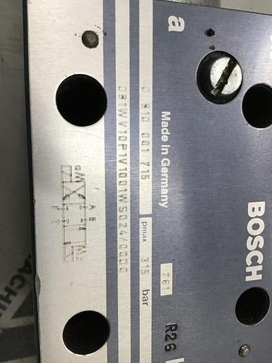 Used BOSCH Control Valve 0 810 001 715 #141486