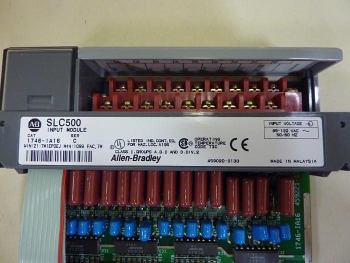 Used ALLEN BRADLEY Input Module 1746-IV16 SER C #56714