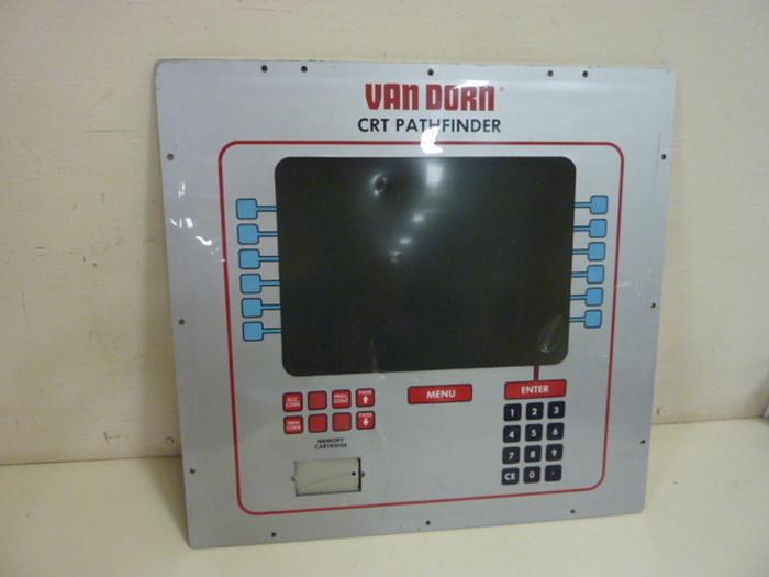 Used VAN DORN CRT Pathfinder Operator Keyboard PATHFINDER CRT-C #66956