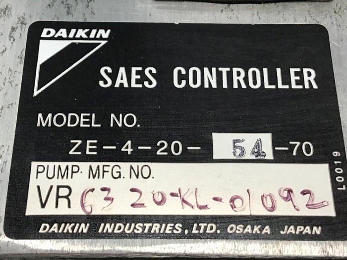Used DAIKIN SAES Pump Controller ZE-4-20-54-70 Used