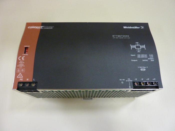 Used WEIDMULLER Power Supply 8778870000 #54360