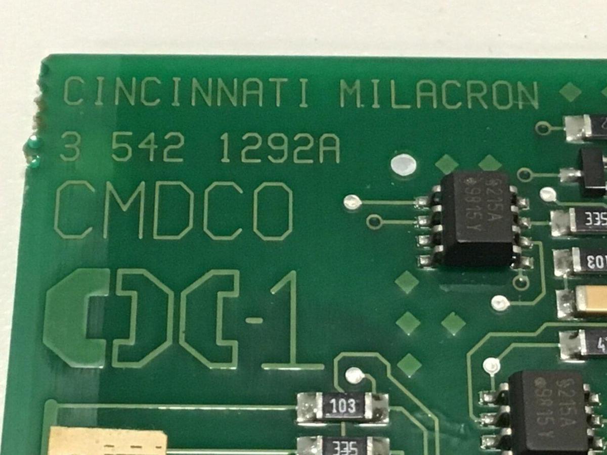 Used CINCINNATI MILACRON Circuit Board 3-542-1292A / BRACKET Used