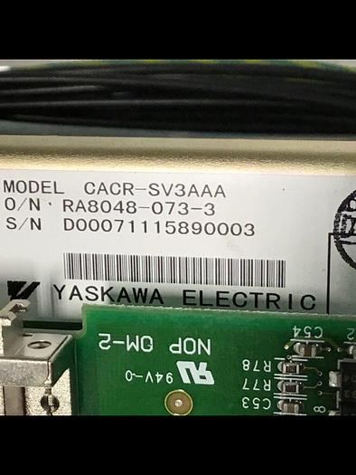 Used YASKAWA Servo Pack CACR-SV3AAA #131306