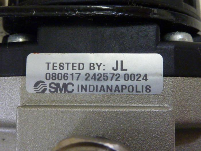 Used SMC Regulator 080617 242572 0024 #58487