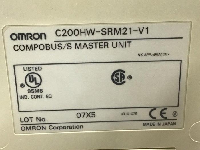Used OMRON Module C200HW-SRM21-V1 #122623