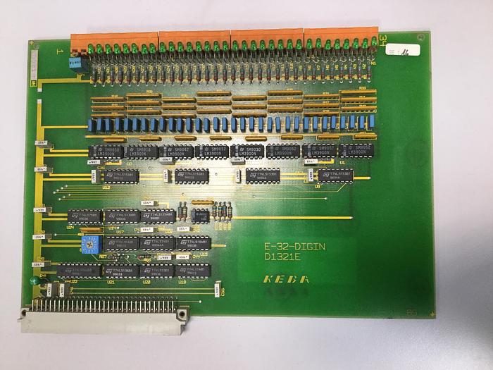 Used KEBA Engel Circuit Board E-32-DIGIN D1321E Used