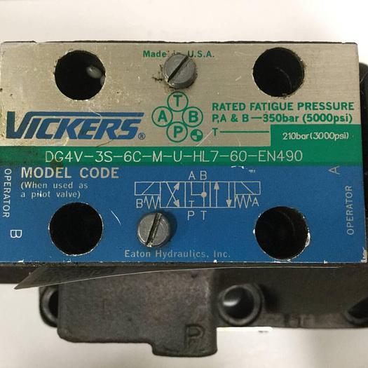 Used VICKERS Directional Control Valve DG5V-8-S-31C-E-T-M-U-HL-B13-10-EN502 #90472