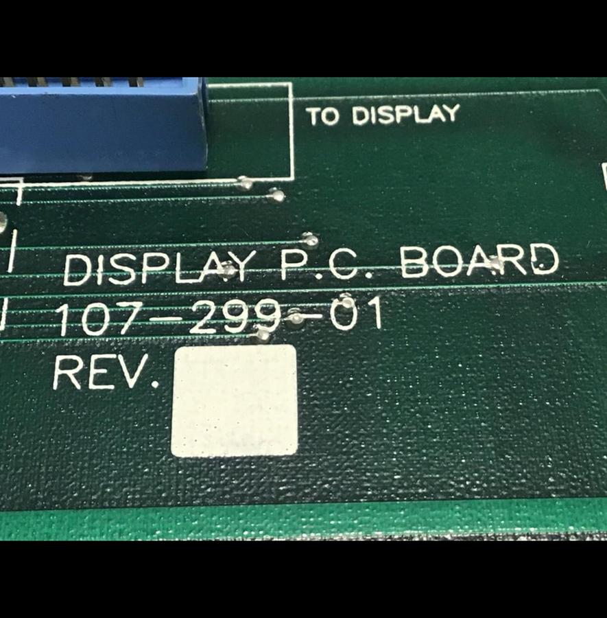 Used CONAIR Display Circuit Board 107-299-01 Used