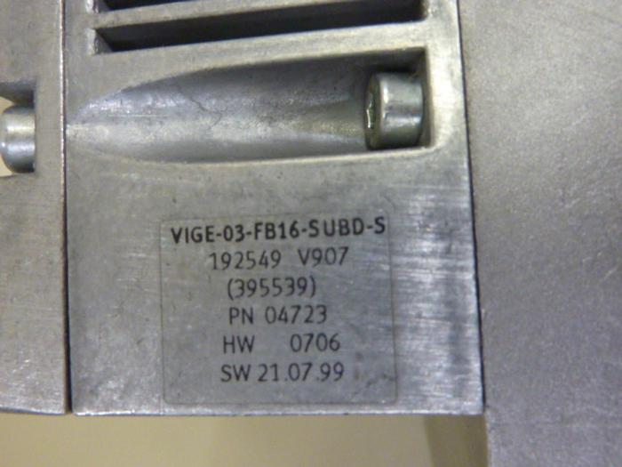 Used FESTO Control Block / Valve Terminal IFB13-03 #63755