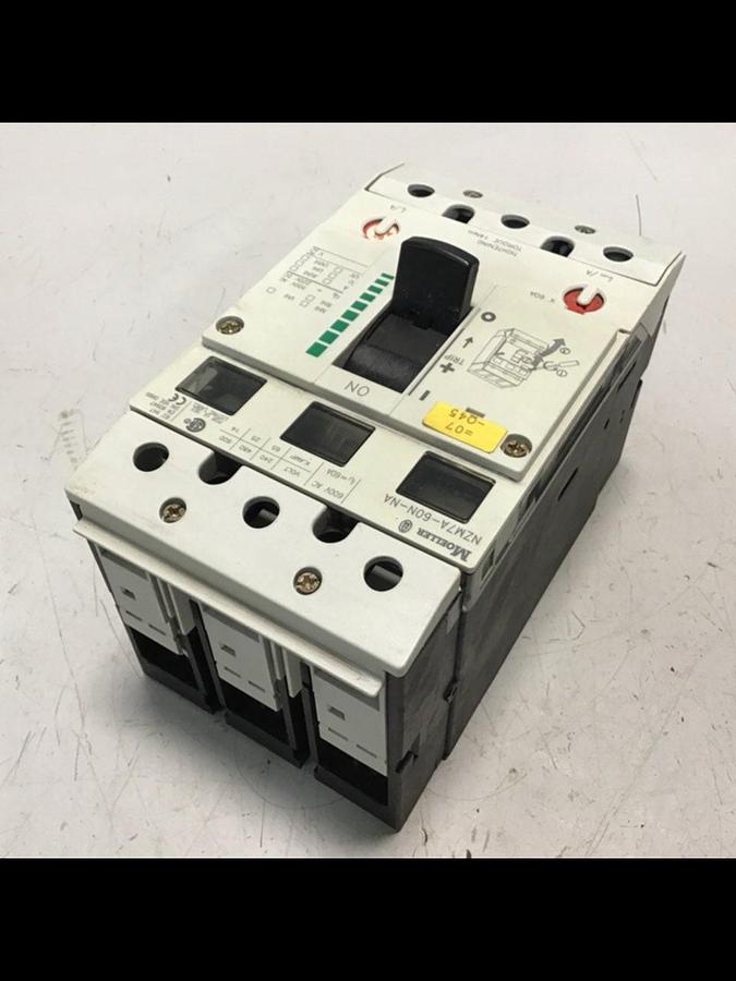 Used MOELLER 60 Amp Circuit Breaker NZM7A-60N-NA USED