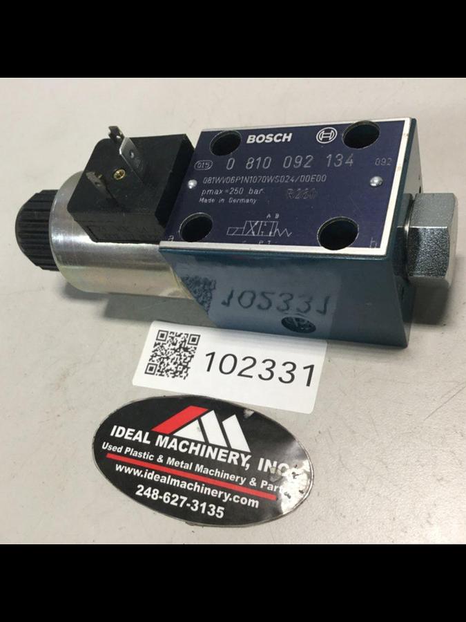 Used BOSCH Valve 0 810 092 134 USED