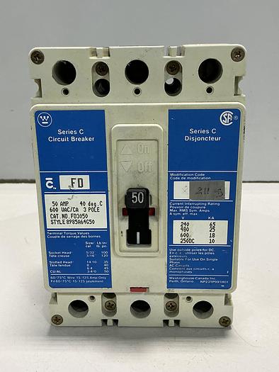 Used WESTINGHOUSE FD3050