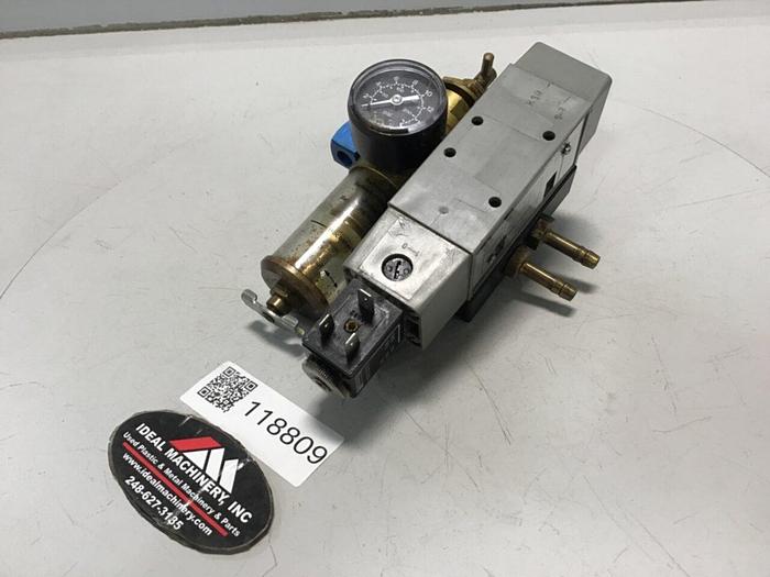 Used BOSCH Pneumatic Valve and Regulator 0 820 014 013 #118809