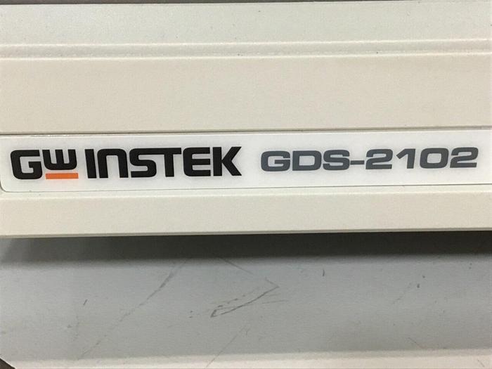 Used GW INSTEK Digital Storage Oscilloscope GDS-2102 #119520