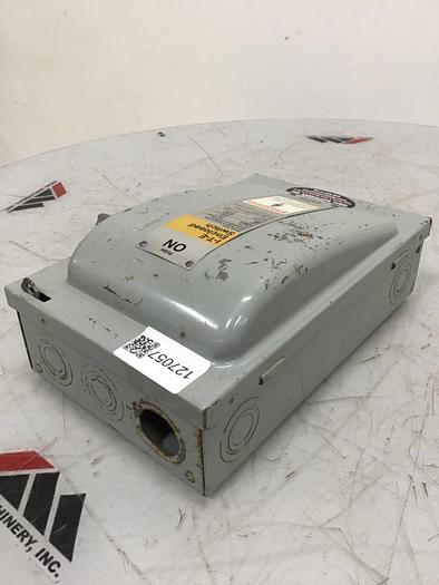 Used SIEMENS 30 Amp ITE Heavy Duty Vacu-Break F-351 #127057