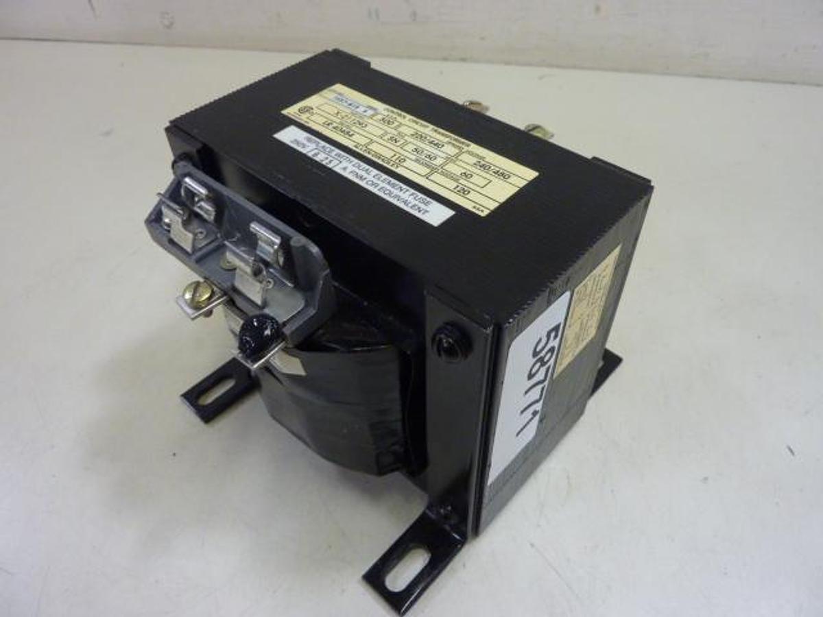 Used ALLEN BRADLEY .500 kVA Transformer 1497-N19 SER A Used