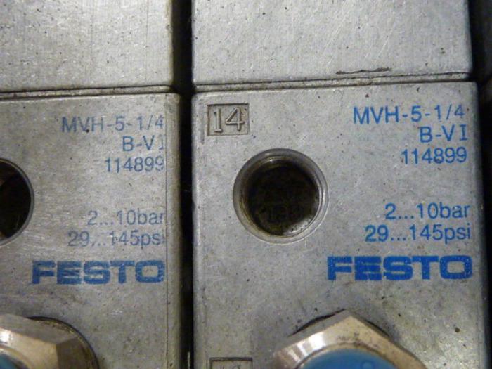 Used FESTO Control Block / Valve Terminal IFB8-02 #52862