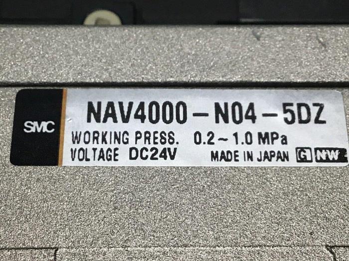 Used SMC Soft Start Solnoid Valve NAV4000-N04-5DZ #112928
