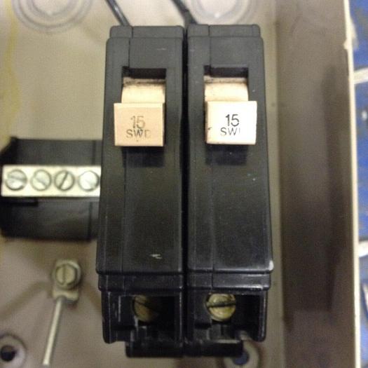 Used CUTLER HAMMER Circuit Breaker Load Center CH2A #82893